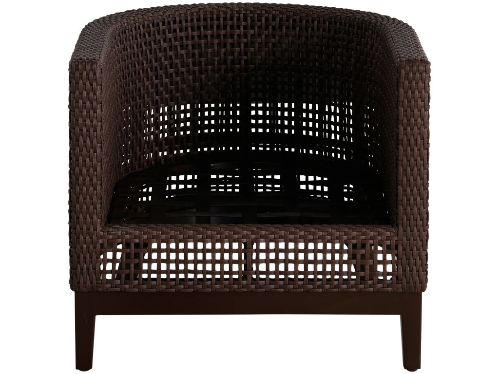 Peninsula N-Dura Resin Wicker Outdoor Barrel Chair - image 3