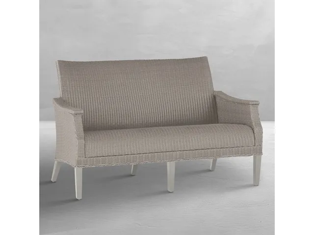 Bentley N-Dura Resin Wicker Outdoor Loveseat
