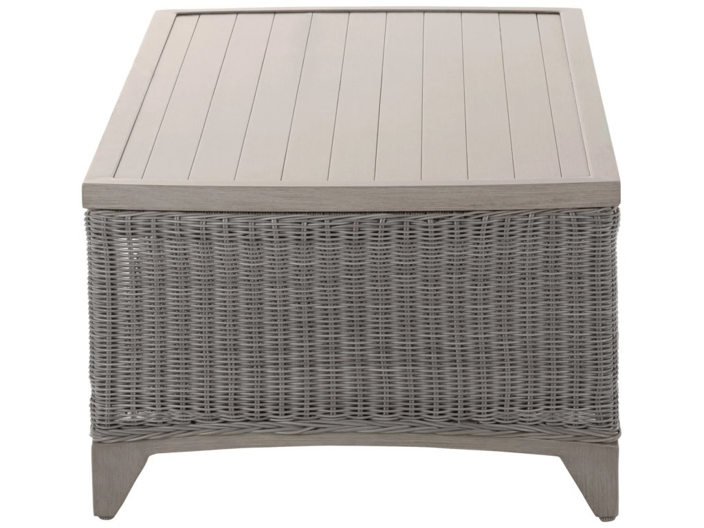 Astoria Wicker Rectangle Outdoor Coffee Table 48. 25 in. W x 16.75 in. H - image 4