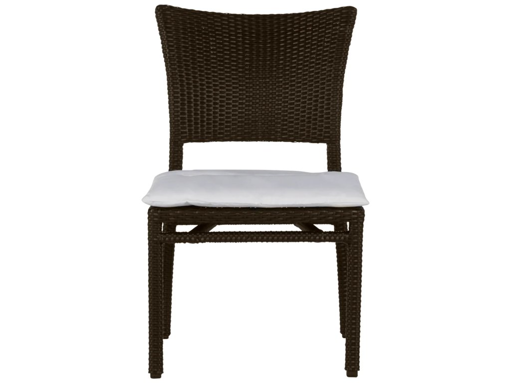 Skye Woven N-Dura Resin Wicker Stackable Outdoor Side Chair - image 2