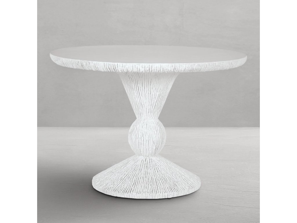 Montello Cast Stone Round Outdoor Pedestal Table 42 in. W x 29.5 in. H - main image