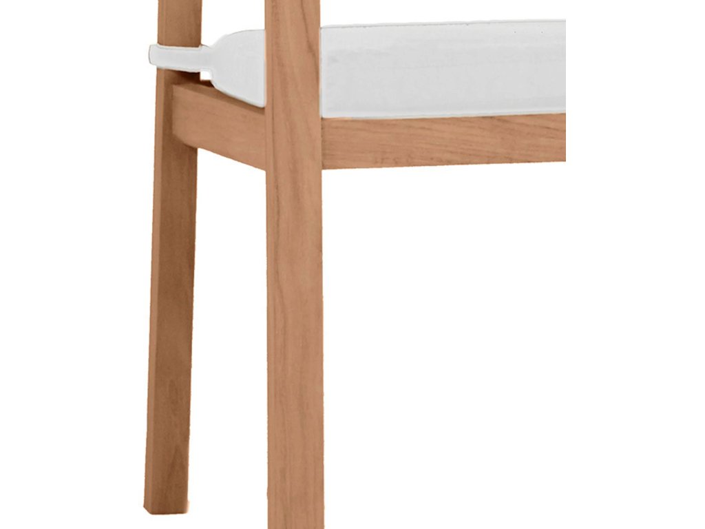 Avondale Teak Outdoor Slatted Back Arm Chair - image 2