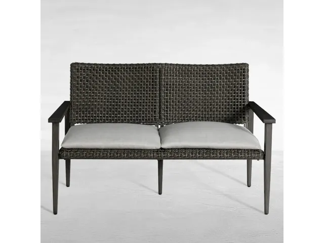 Harbor N-Dura Resin Wicker Outdoor Loveseat