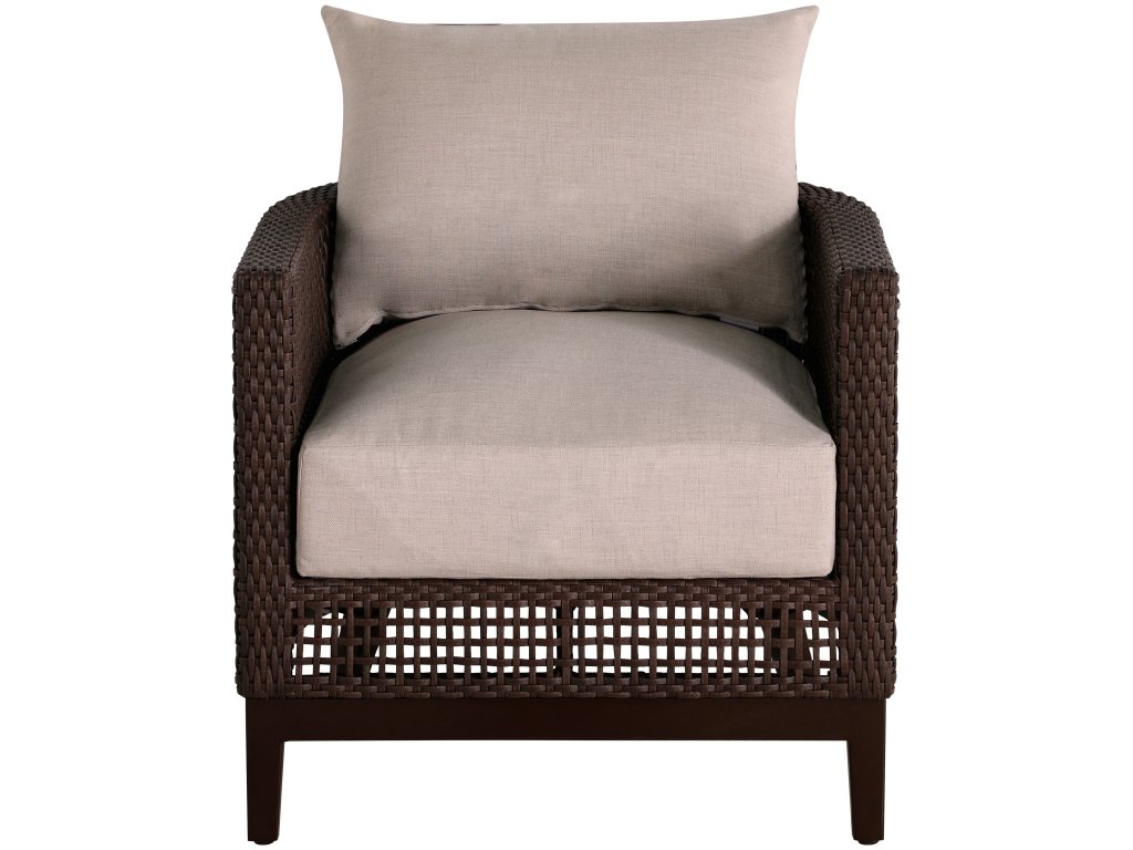 Peninsula N-Dura Resin Wicker Outdoor Barrel Chair - image 2