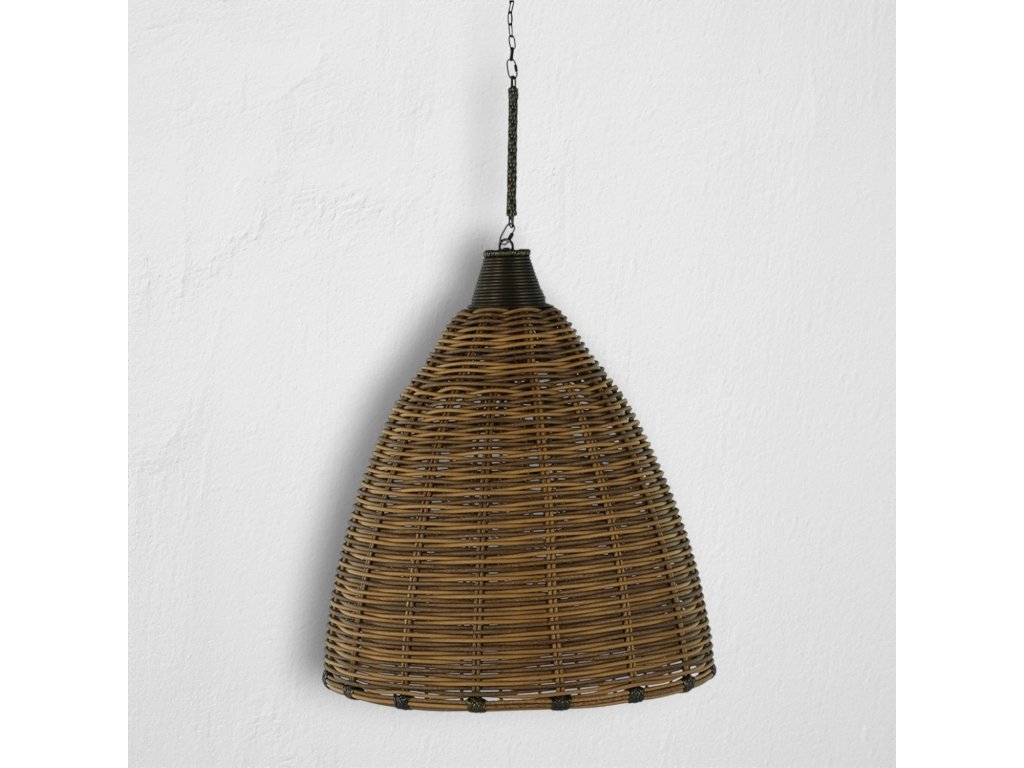 Prescott N-Dura Resin Wicker Chandelier 37.5 in. D x 4 2 in. H - main image