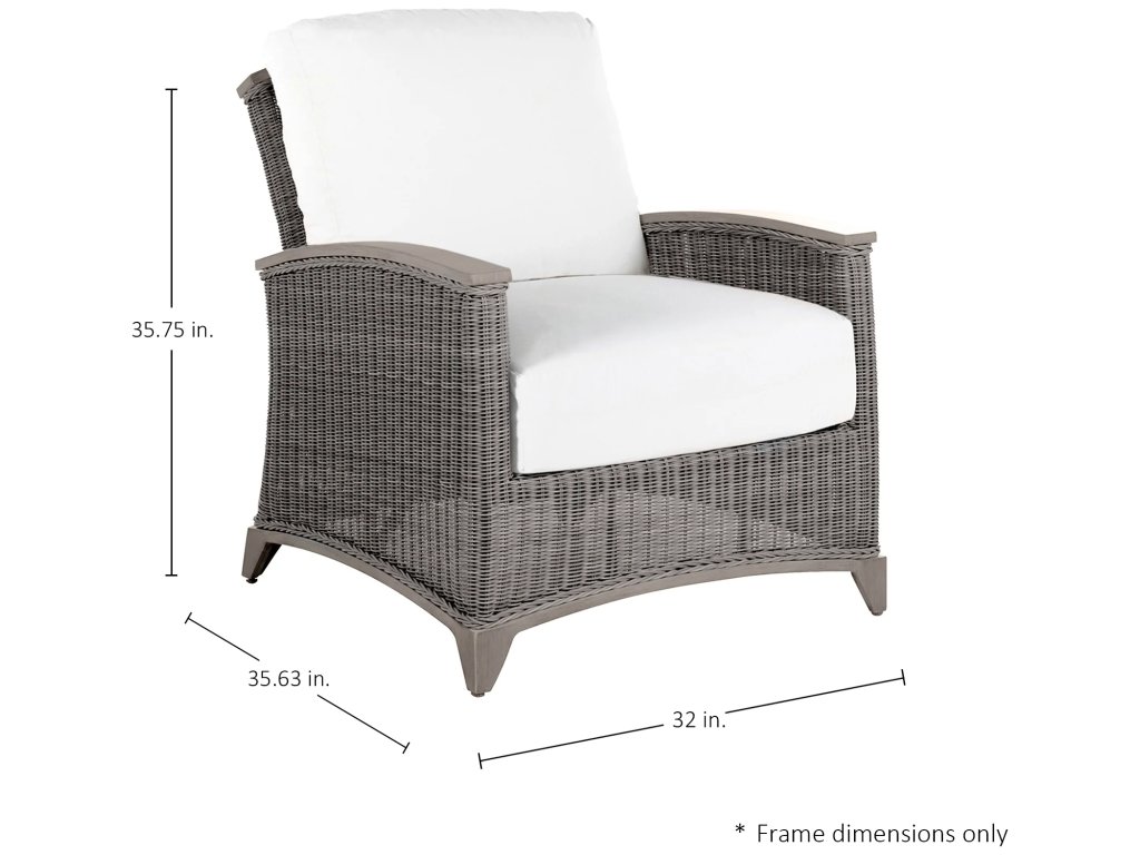 Astoria N-Dura Resin Wicker Outdoor Lounge Chair - image 1