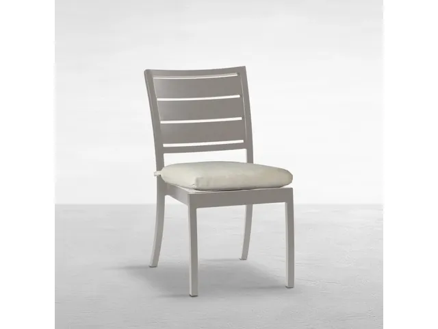 Charleston Wrought Aluminum Outdoor Side Chair