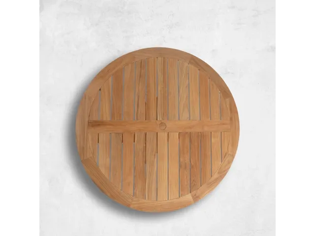 Club Teak 54 In. Round Outdoor Table Top