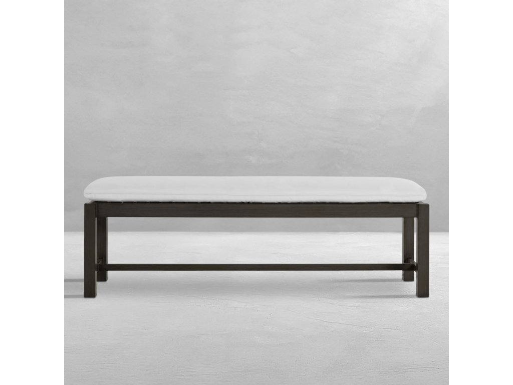 Club Wrought Aluminum Outdoor Backless Bench 60 in. - main image