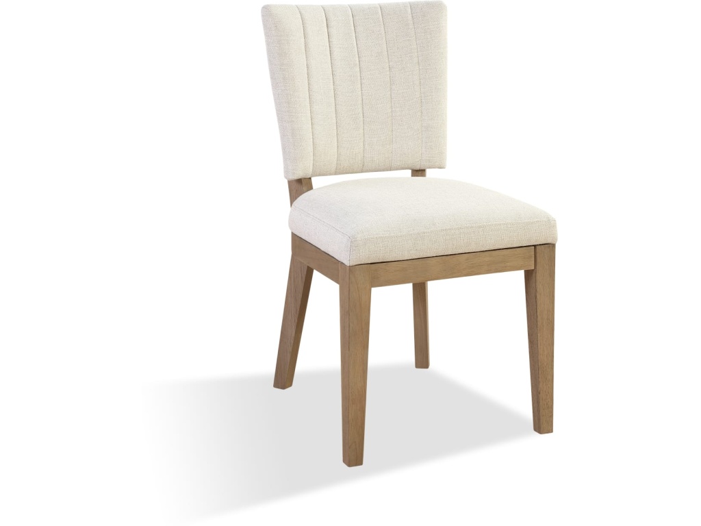 Sumner Channel Back Upholstered Dining Chair in Natural - image 2