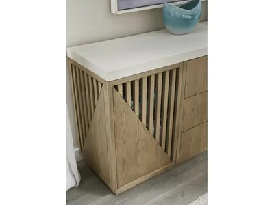 Sumner Three Drawer Two Door Sideboard in Natural