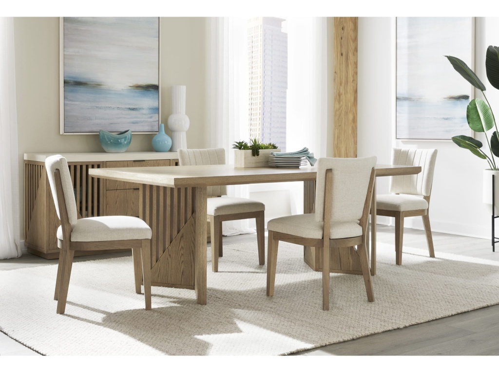 Sumner Three Drawer Two Door Sideboard in Natural - image 5