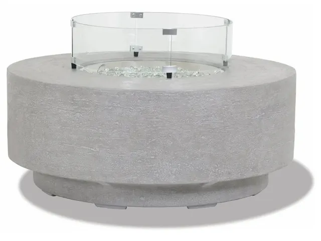 Gravelstone Round Fire Table