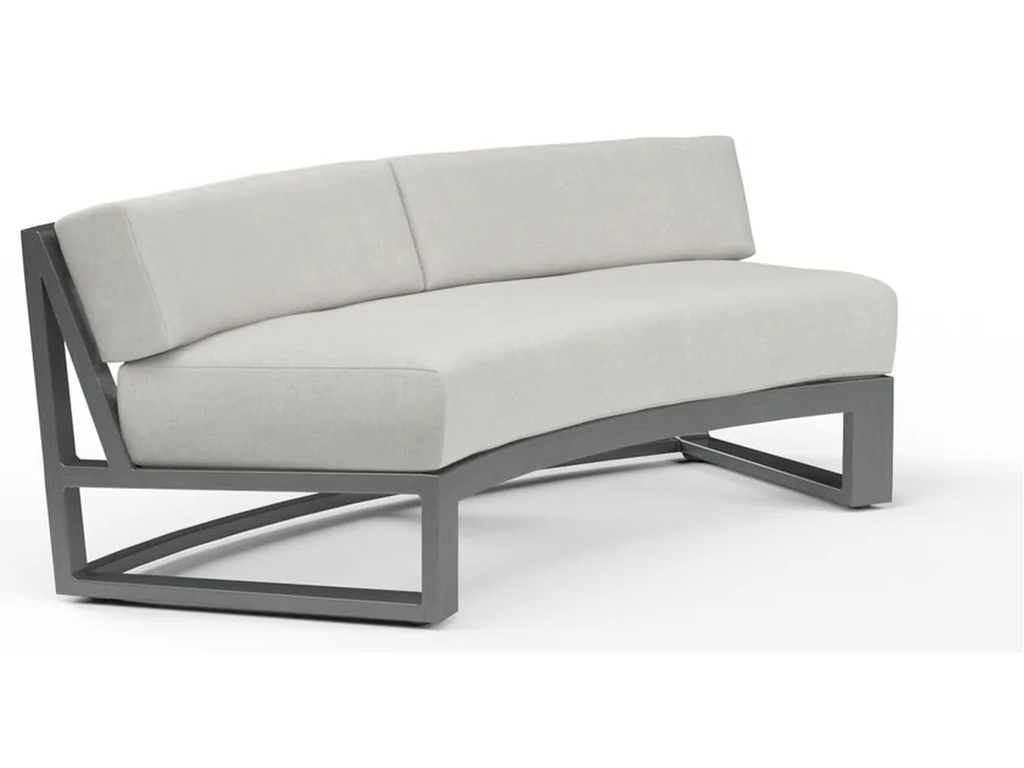Redondo Armless Curve Loveseat - main image