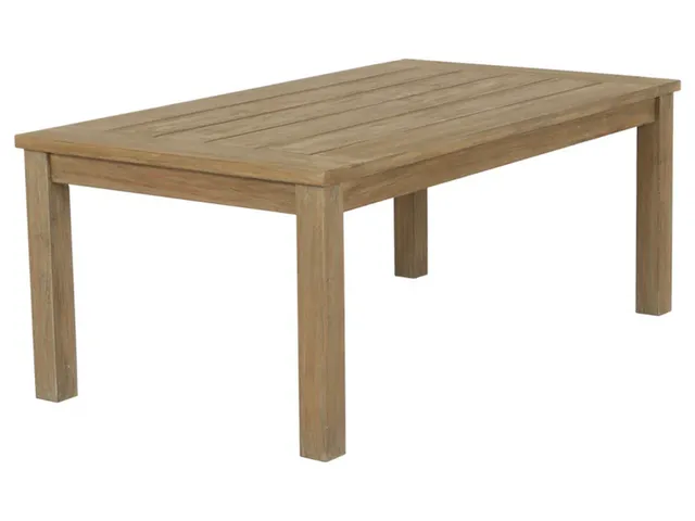 Coastal Teak Rectangular Coffee Table