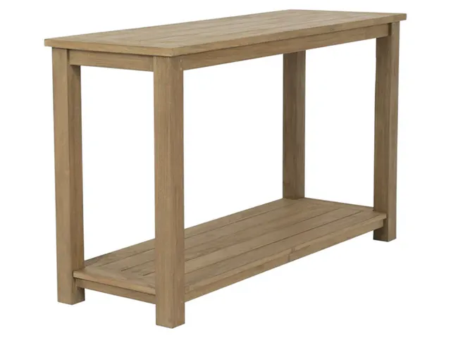 Coastal Teak Sofa Table