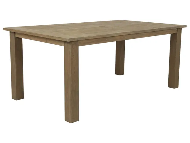 Coastal Teak 91" Dining Table