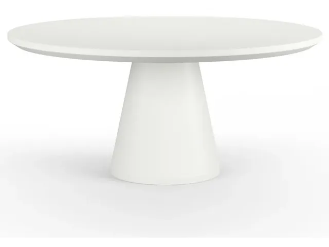 Bone Pedestal Dining Table