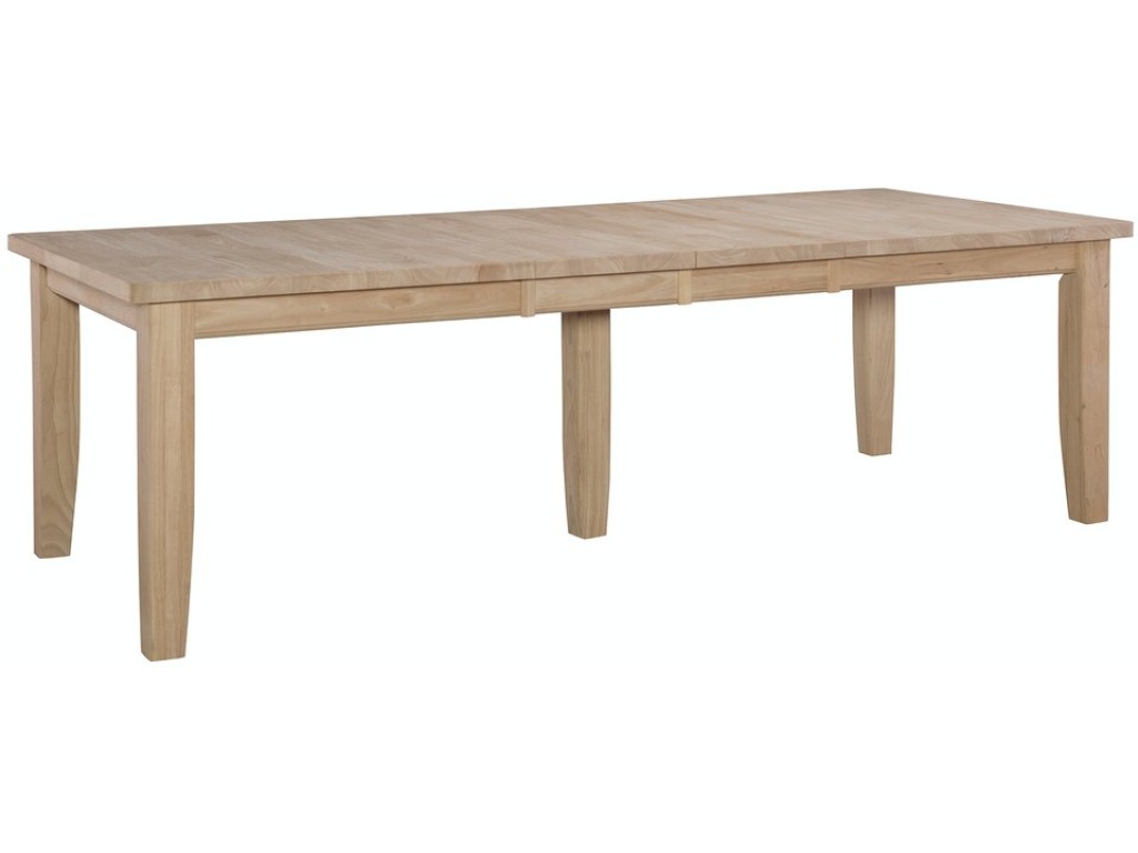 Farmhouse Solid Thick Table Top w/Shaker Legs (Set of 5) - image 1