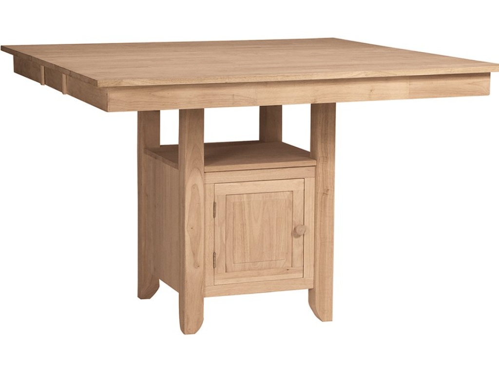 Gathering Table Top w/ Square Storage Base - image 1