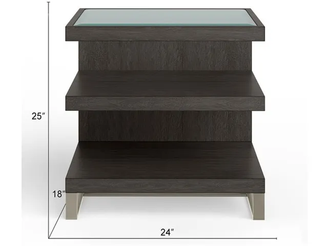 Rectangular End Table - Alternative View