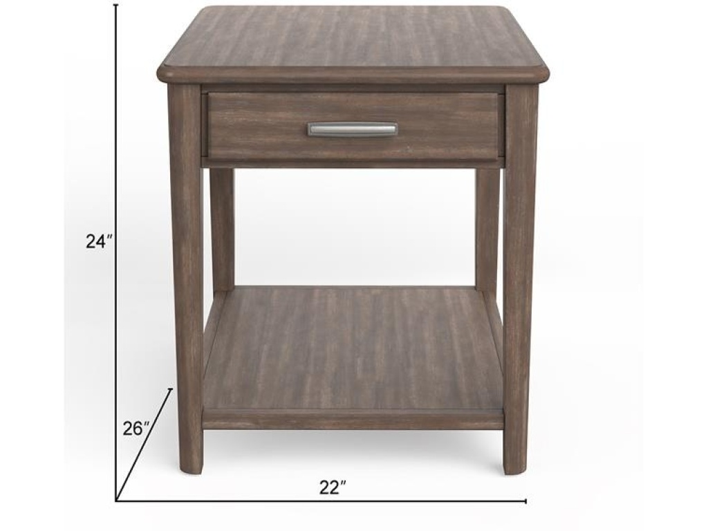 Rectangular End Table - image 1