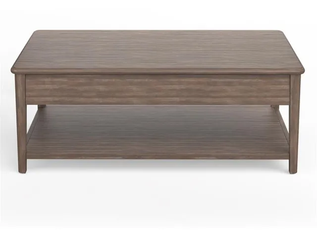 Lift Top Storage Cocktail Table with Casters