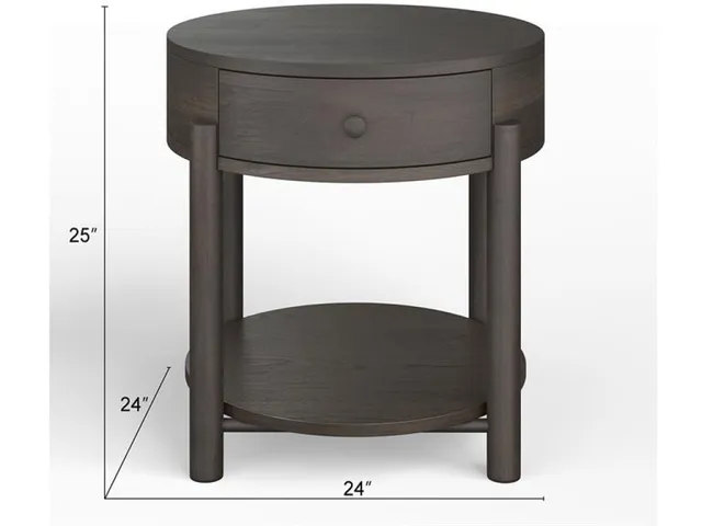 Round End Table