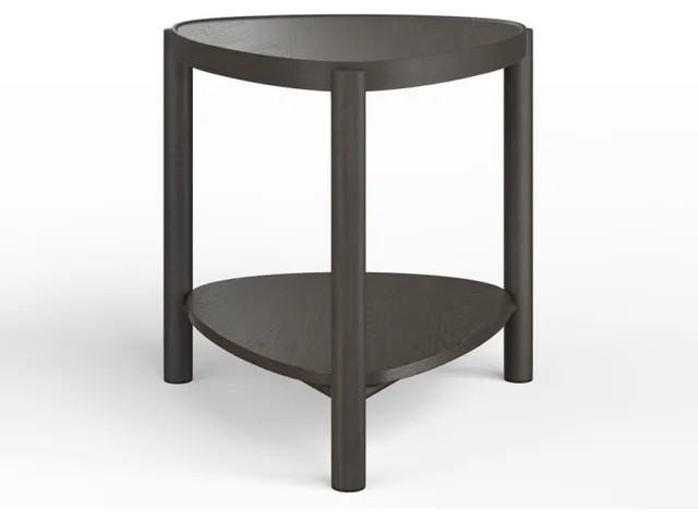 Shaped Accent End Table