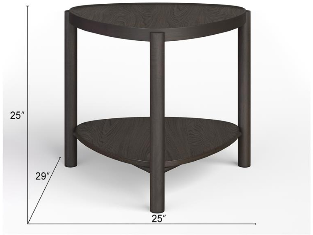Shaped Accent End Table - image 1