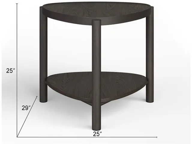 Shaped Accent End Table - Alternative View