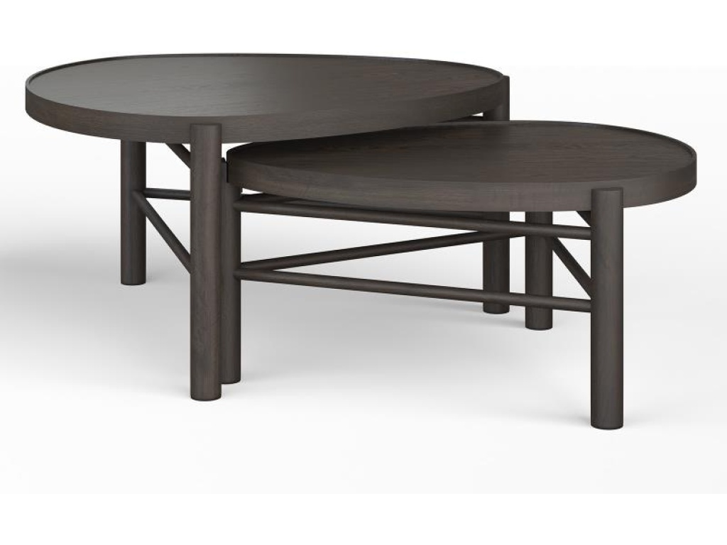 Shaped Nesting Cocktail Table - main image
