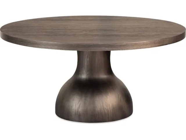 Wood Round Cocktail Table Base SU