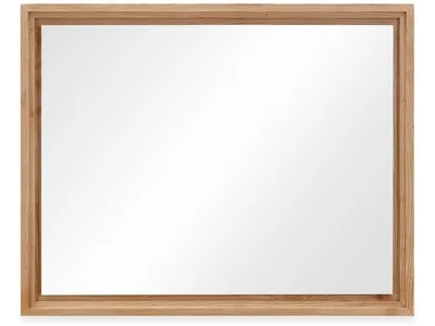 Tanner Wall or Dresser Mirror in Flaxen