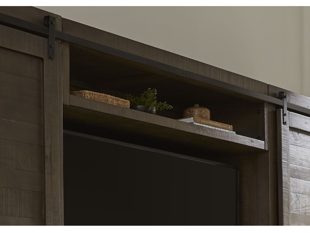 Taryn Entertainment Bridge in Rustic Grey - main image