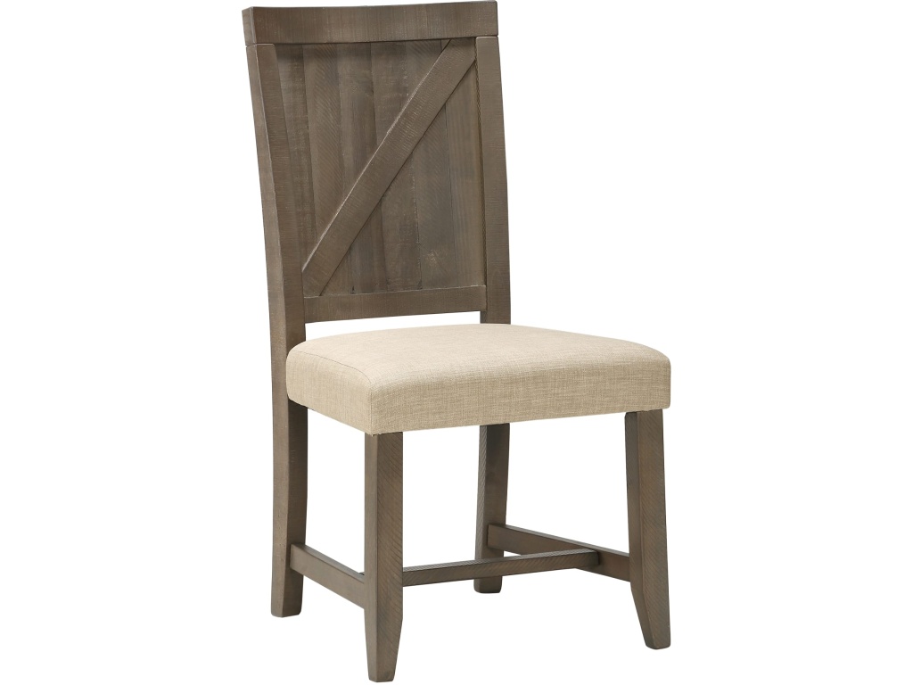 Taryn Wood Chair in Rustic Grey - image 2