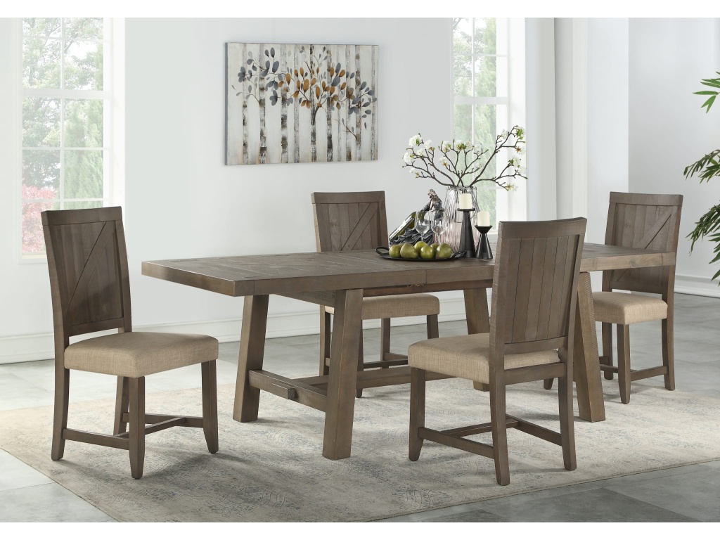 Taryn Wood Chair in Rustic Grey - image 3