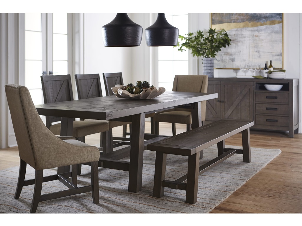 Taryn Wood Chair in Rustic Grey - image 5