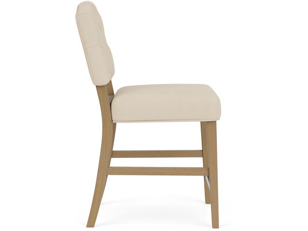 Button Tufted Upholstered Stool - image 7