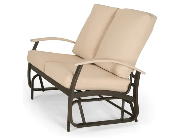 Two-Seat Glider w/ Polymer Accents