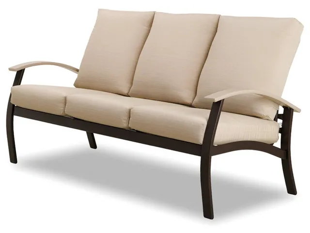 Three-Seat Sofa w/ Polymer Accents