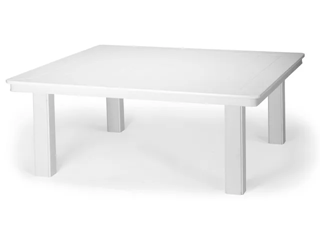 42" Square Coffee Height Table w/ hole