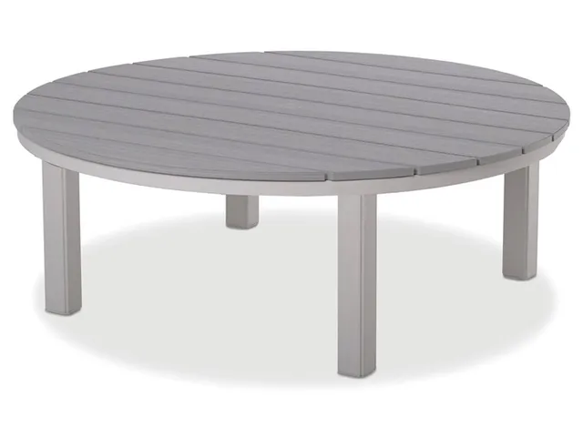 54" Round Coffee Height Table w/ hole