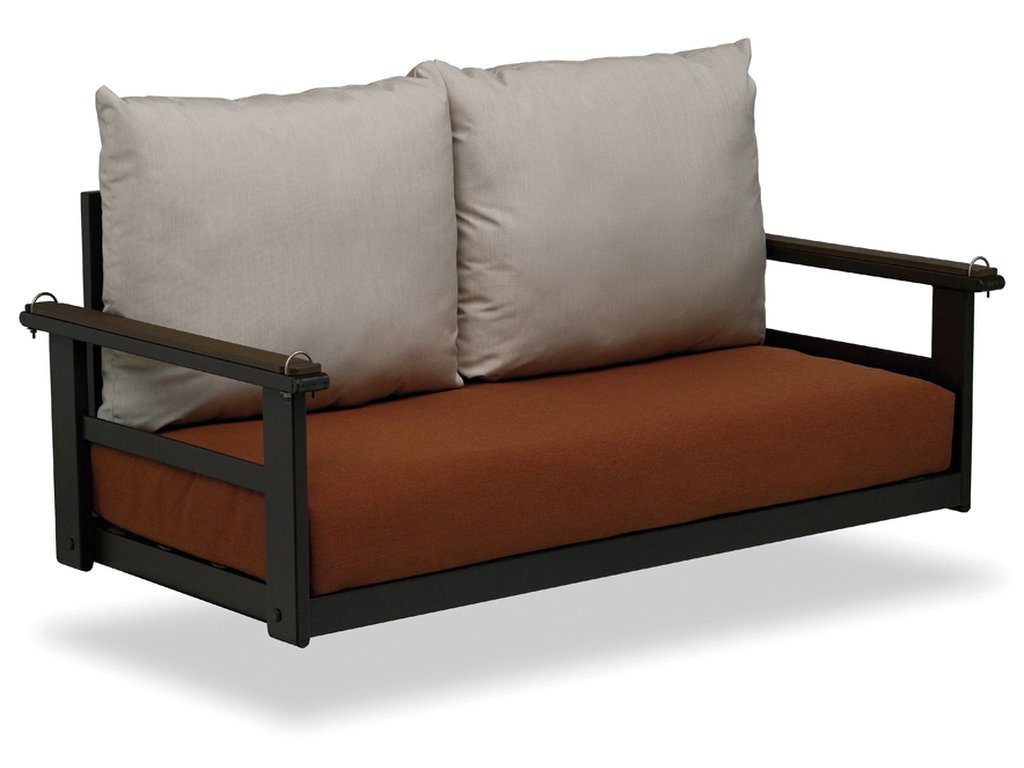Porch Swing w/ Seat Cushion - image 1