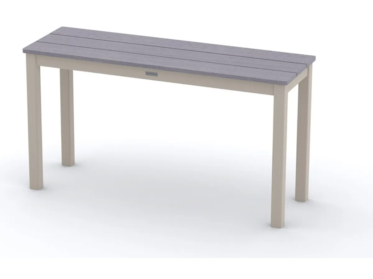 18"x54" Rectangular Dining Height Parson Table w/o hole - primary view