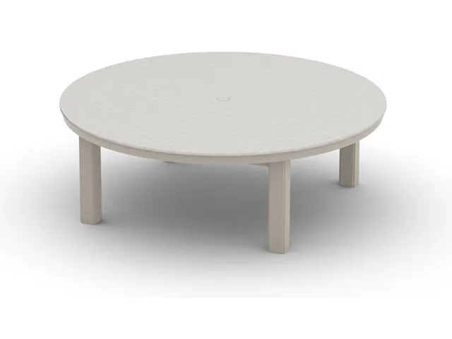 54" Round Coffee Height Table w/ hole