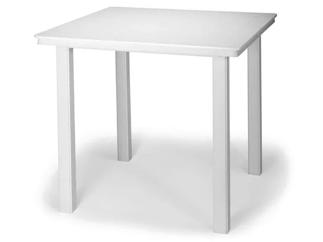 42" Square Balcony Height Table w/ hole