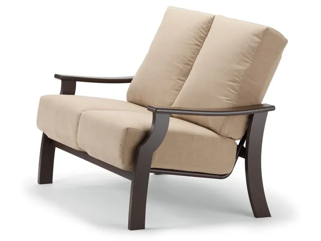 Two-Seat Loveseat w/ Polymer Arms