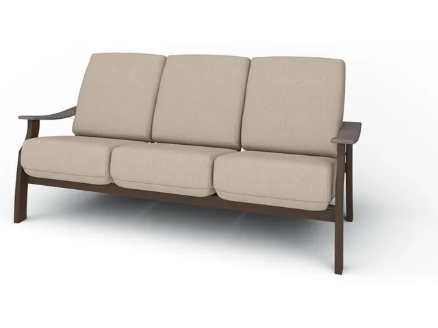 Three-Seat Sofa w/ Polymer Arms - Alternative View