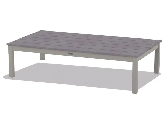 36" x 64" Rectangular Coffee Height Parson Table w/ hole